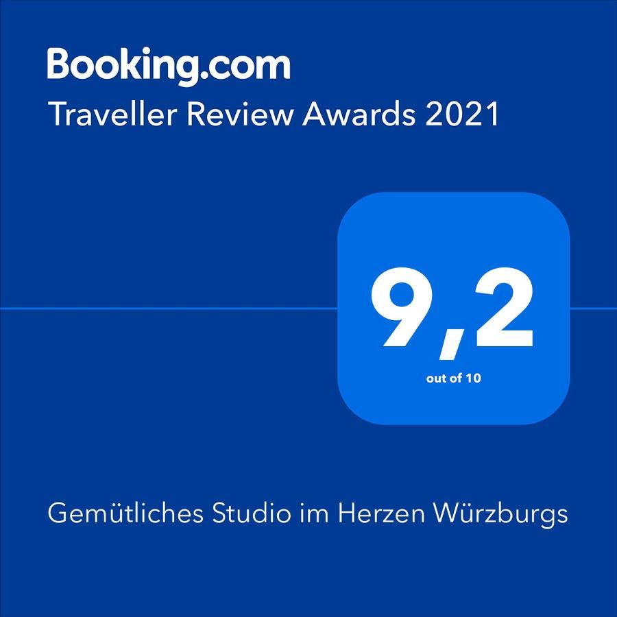 Gemuetliches Studio Im Herzen Wuerzburgs Extérieur photo